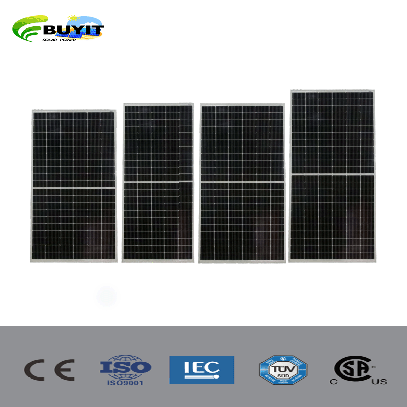 Monocrystalline solar panels 410w/455w/550w