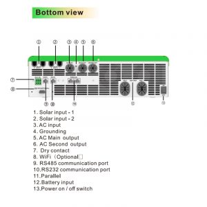 Datasheet for 11kw solar inverter